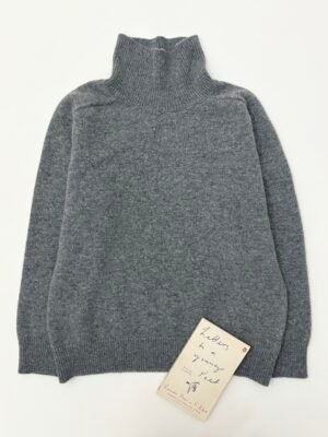 LOR REIN 100% Wool Funnel Neck Jumper