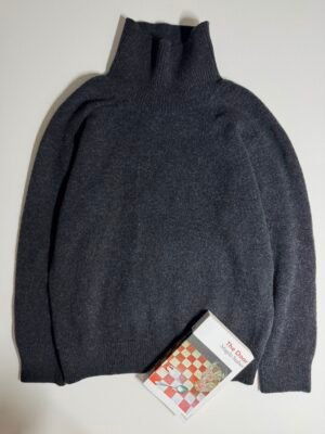 LOR REIN 100% Wool Funnel Neck Jumper