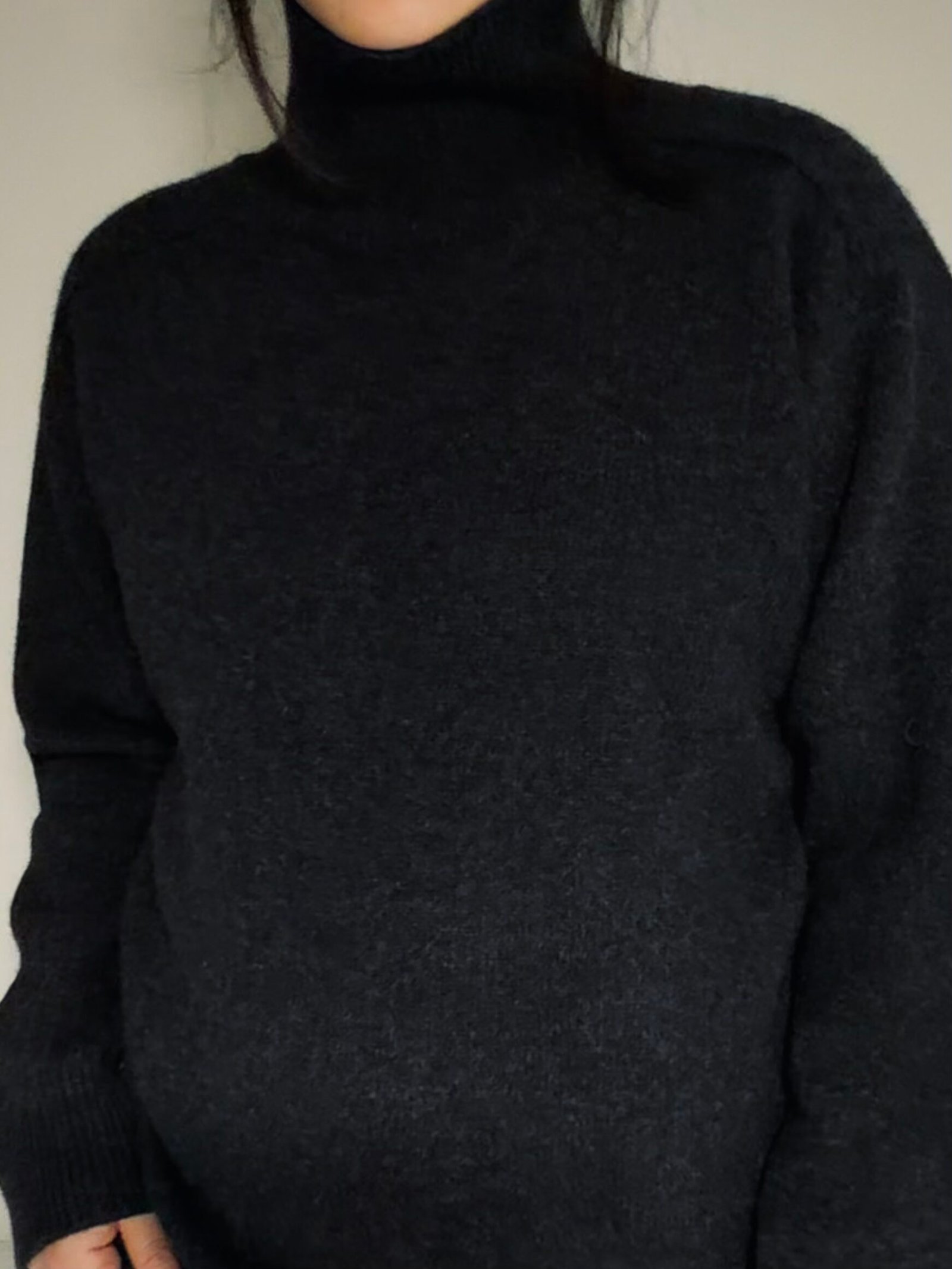 Pure Wool Turtleneck Jumper - Image 2
